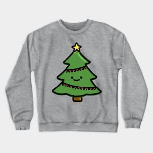 Cute Christmas Tree Crewneck Sweatshirt